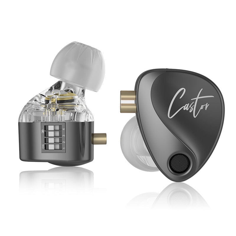Adjustable Double Moving Coil In-ear Headphones